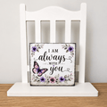 Always with you Butterfly Memorial Wood Sign - The Cozy Beam