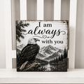 Always with you Eagle Memorial Wood Sign - The Cozy Beam