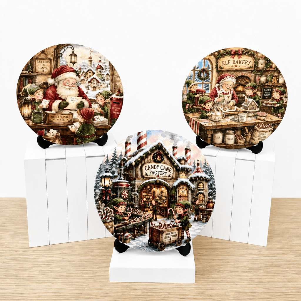 Elf Village Sign Collection - The Cozy Beam