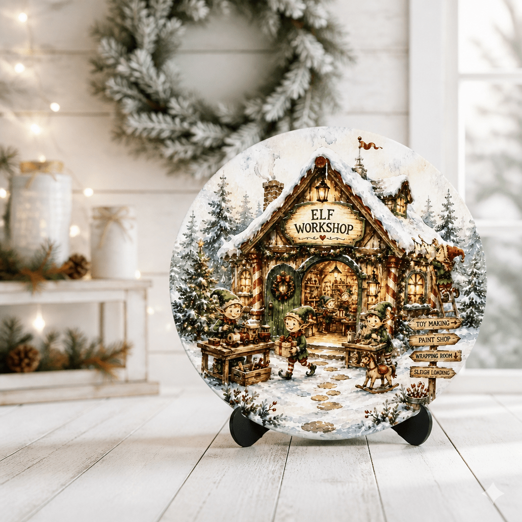 Elf Village Sign Collection - The Cozy Beam