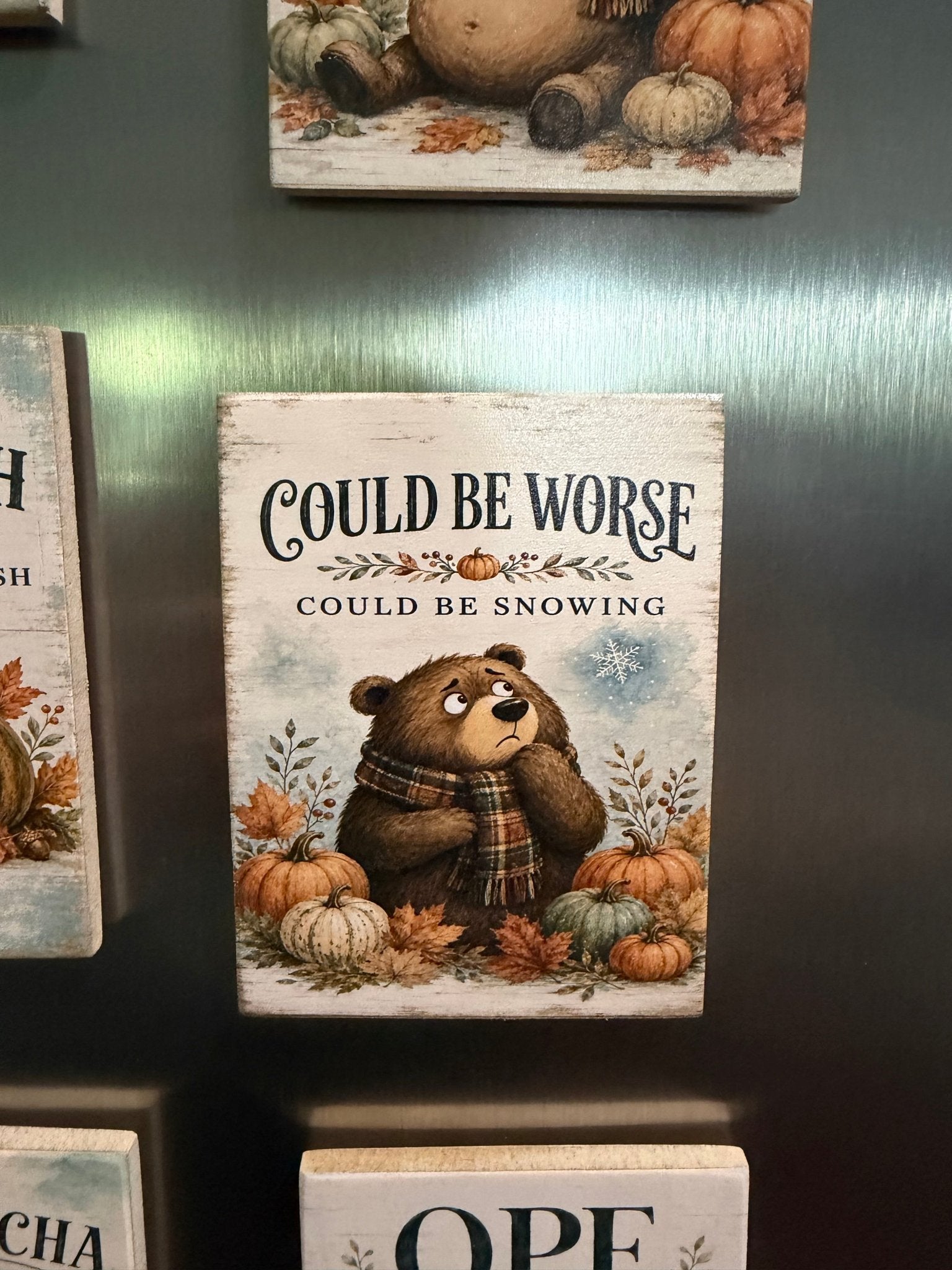 Midwest Fall Magnets - The Cozy Beam