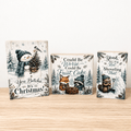 Midwest Winter / Christmas Block Signs - The Cozy Beam