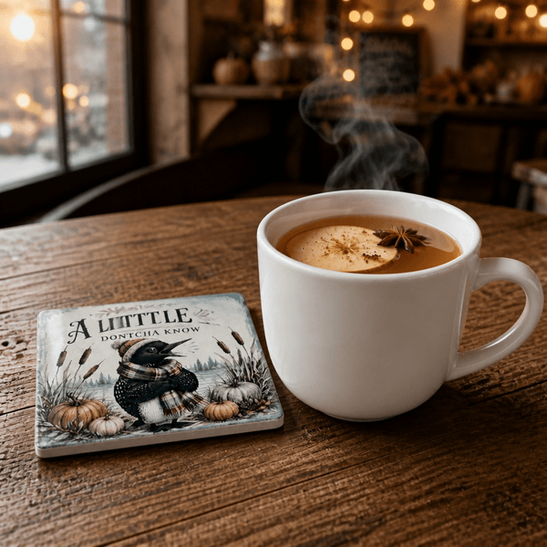 Midwest Winter / Christmas Coasters - The Cozy Beam