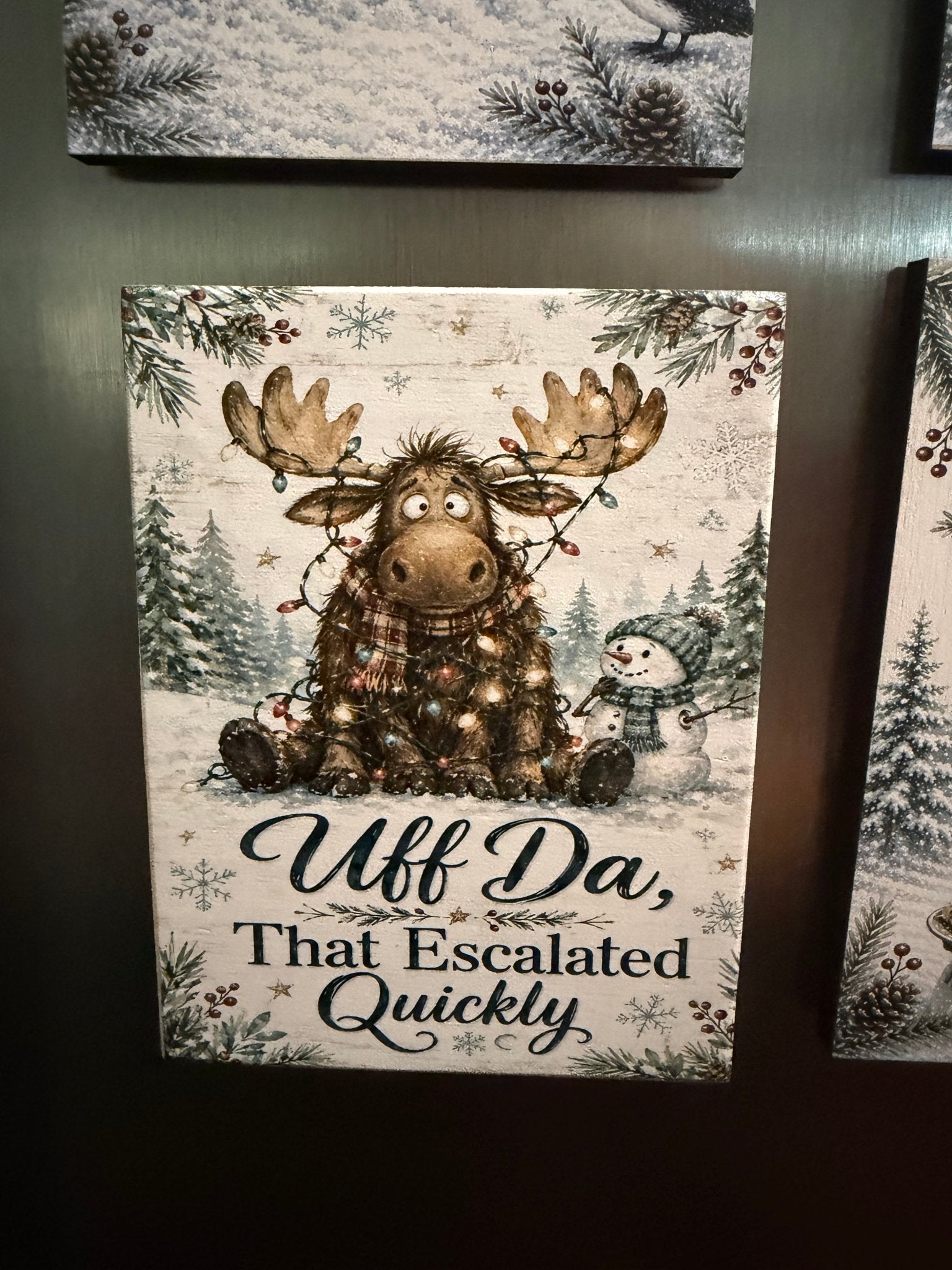 Midwest Winter/Christmas Magnets - The Cozy Beam