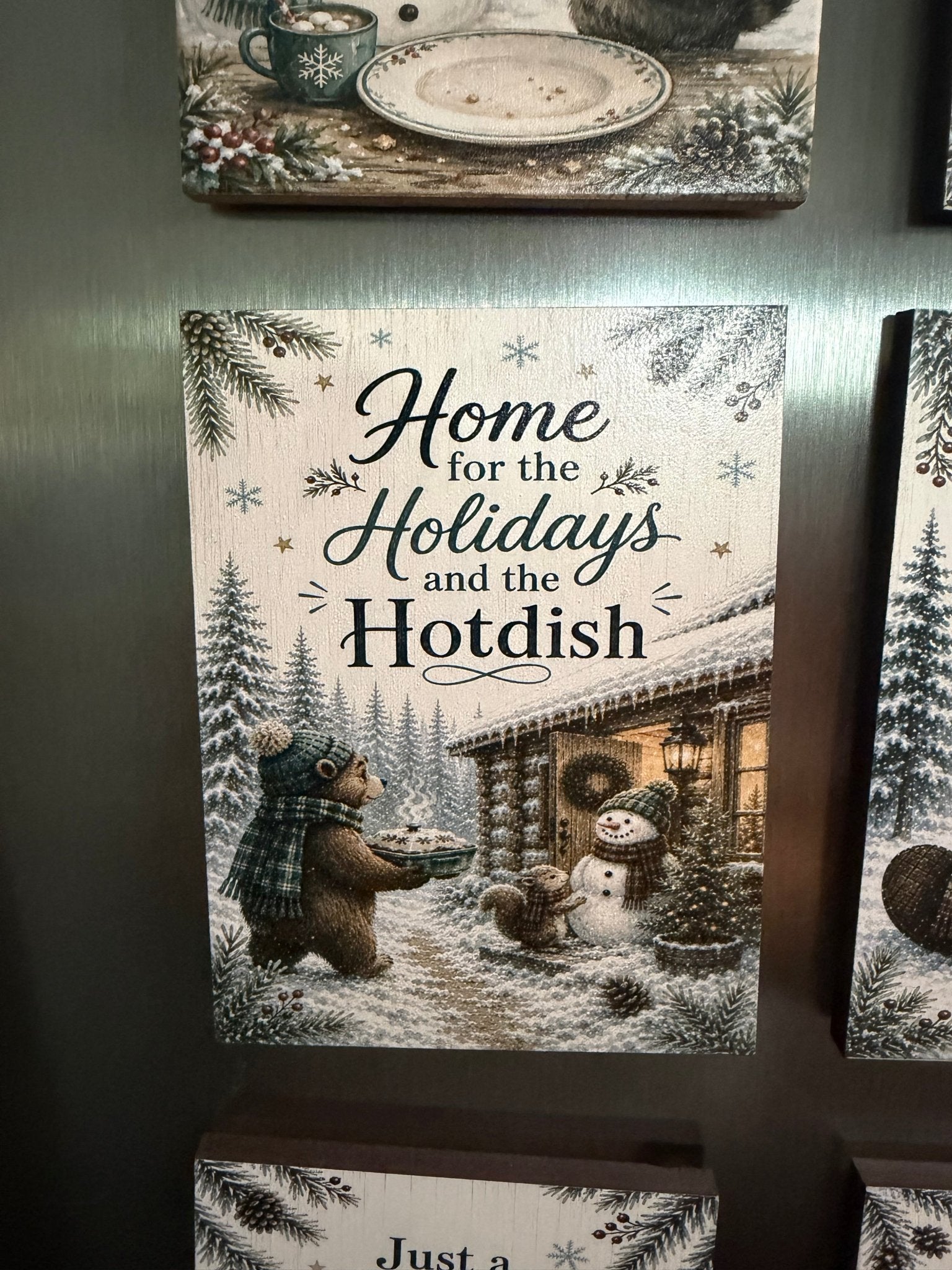 Midwest Winter/Christmas Magnets - The Cozy Beam
