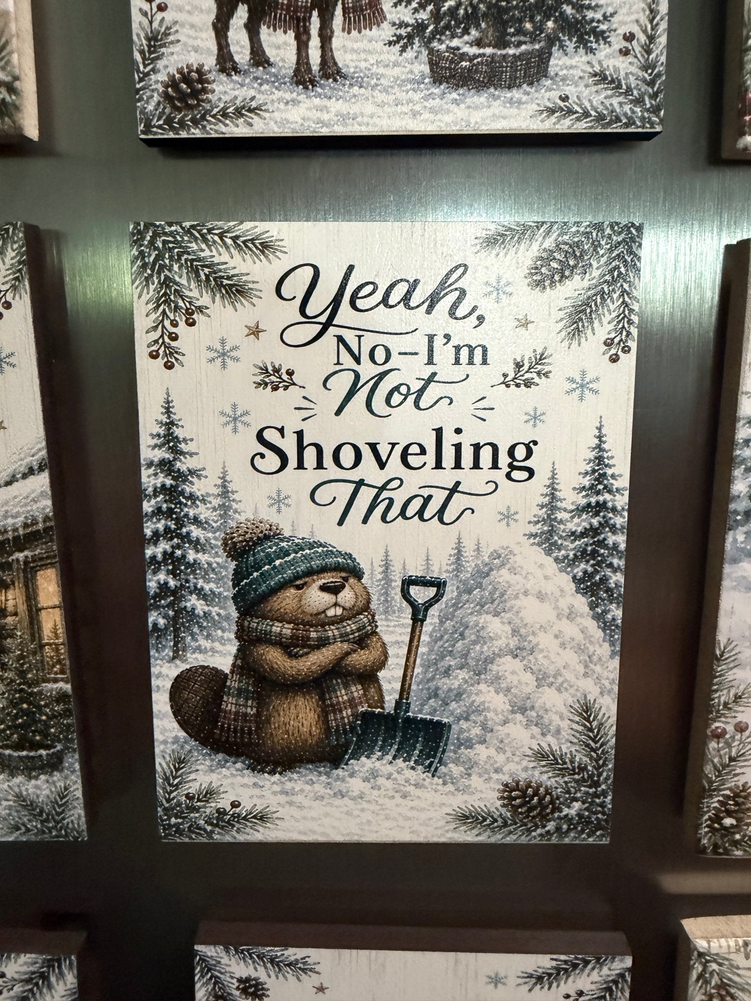 Midwest Winter/Christmas Magnets - The Cozy Beam