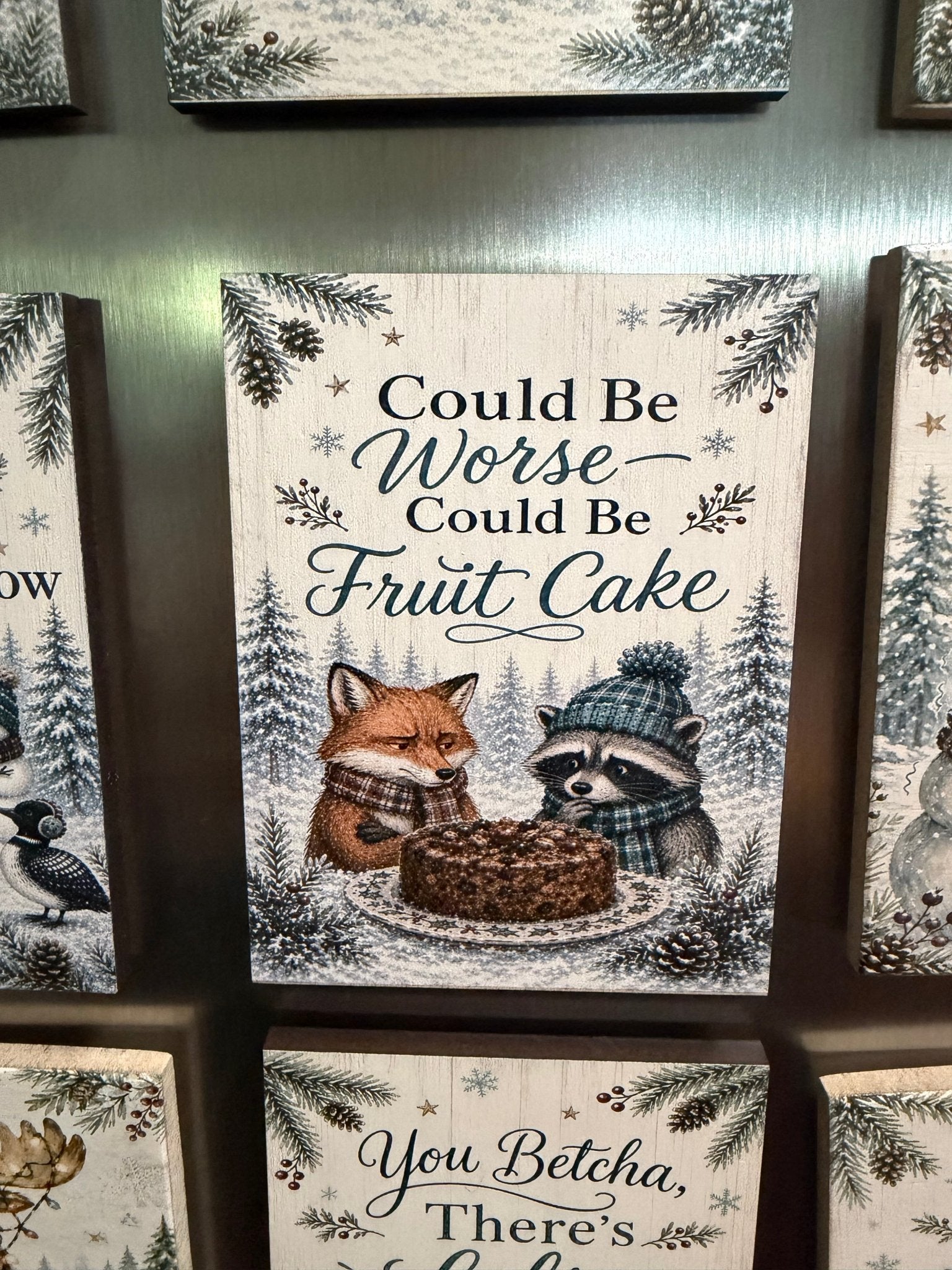 Midwest Winter/Christmas Magnets - The Cozy Beam
