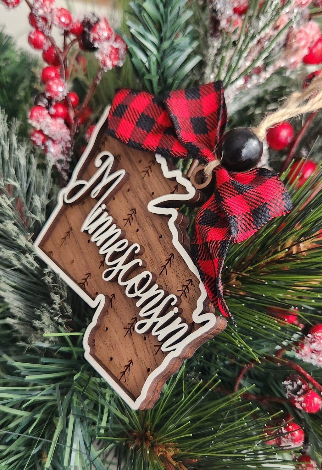 Minnesconsin Ornament - The Cozy Beam