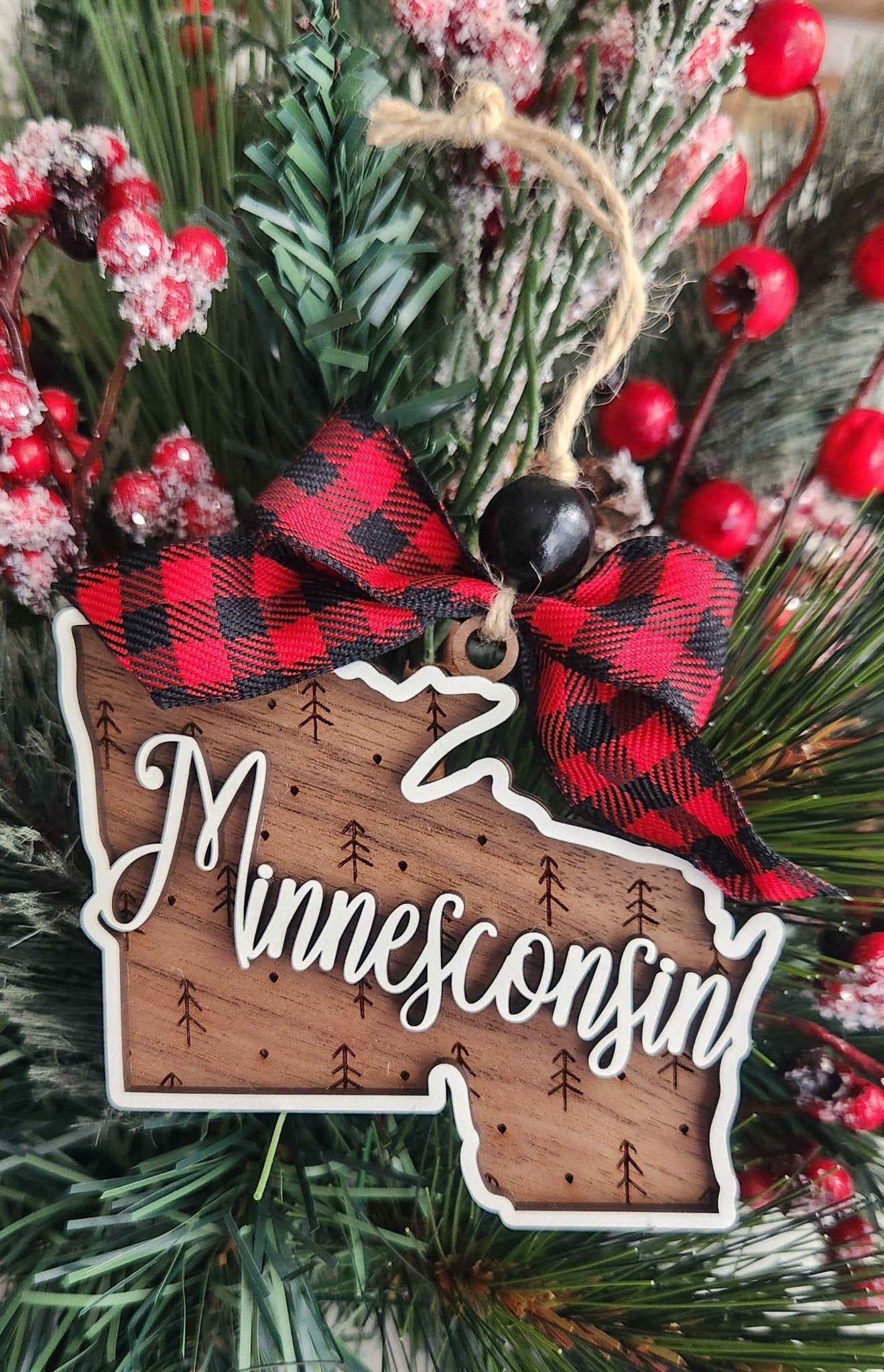 Minnesconsin Ornament - The Cozy Beam