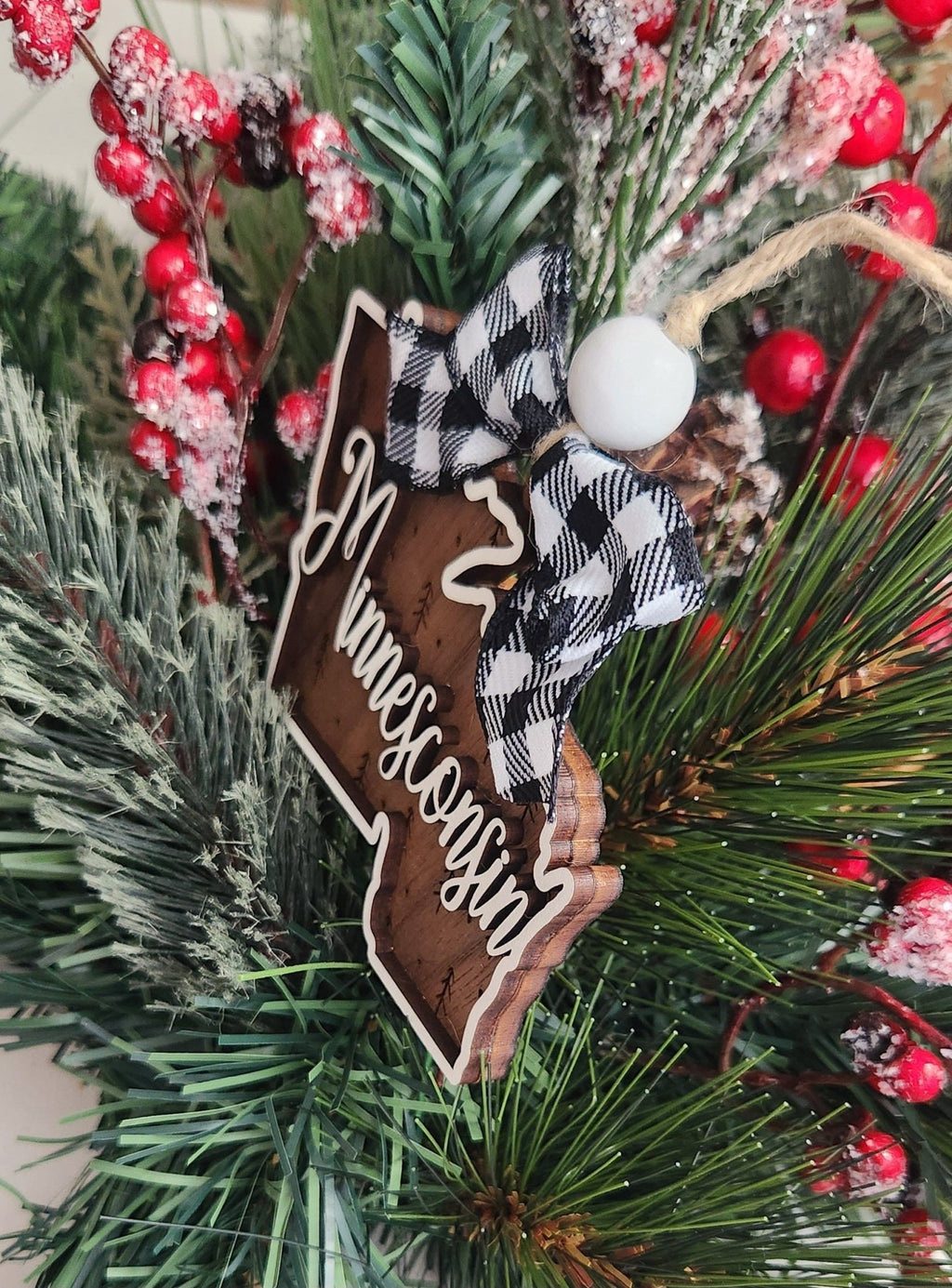 Minnesconsin Ornament - The Cozy Beam