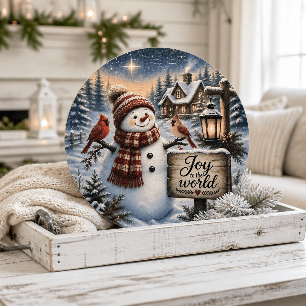 Whimsical Snowman Sign Collection - The Cozy Beam