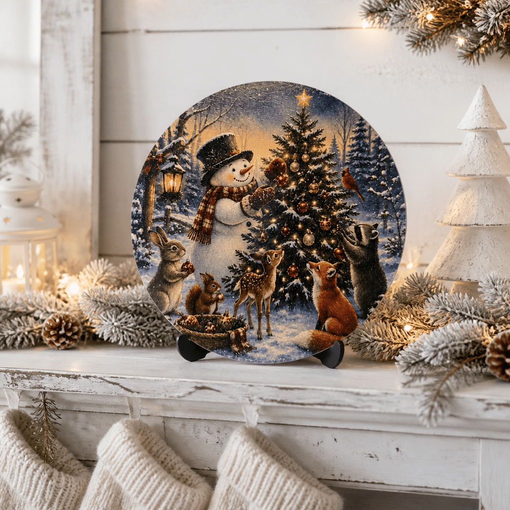 Whimsical Snowman Sign Collection - The Cozy Beam
