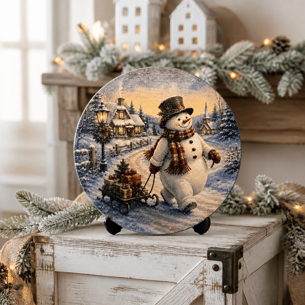 Whimsical Snowman Sign Collection - The Cozy Beam