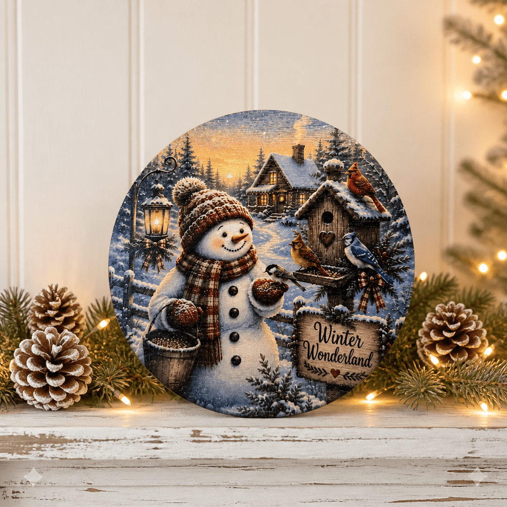 Whimsical Snowman Sign Collection - The Cozy Beam