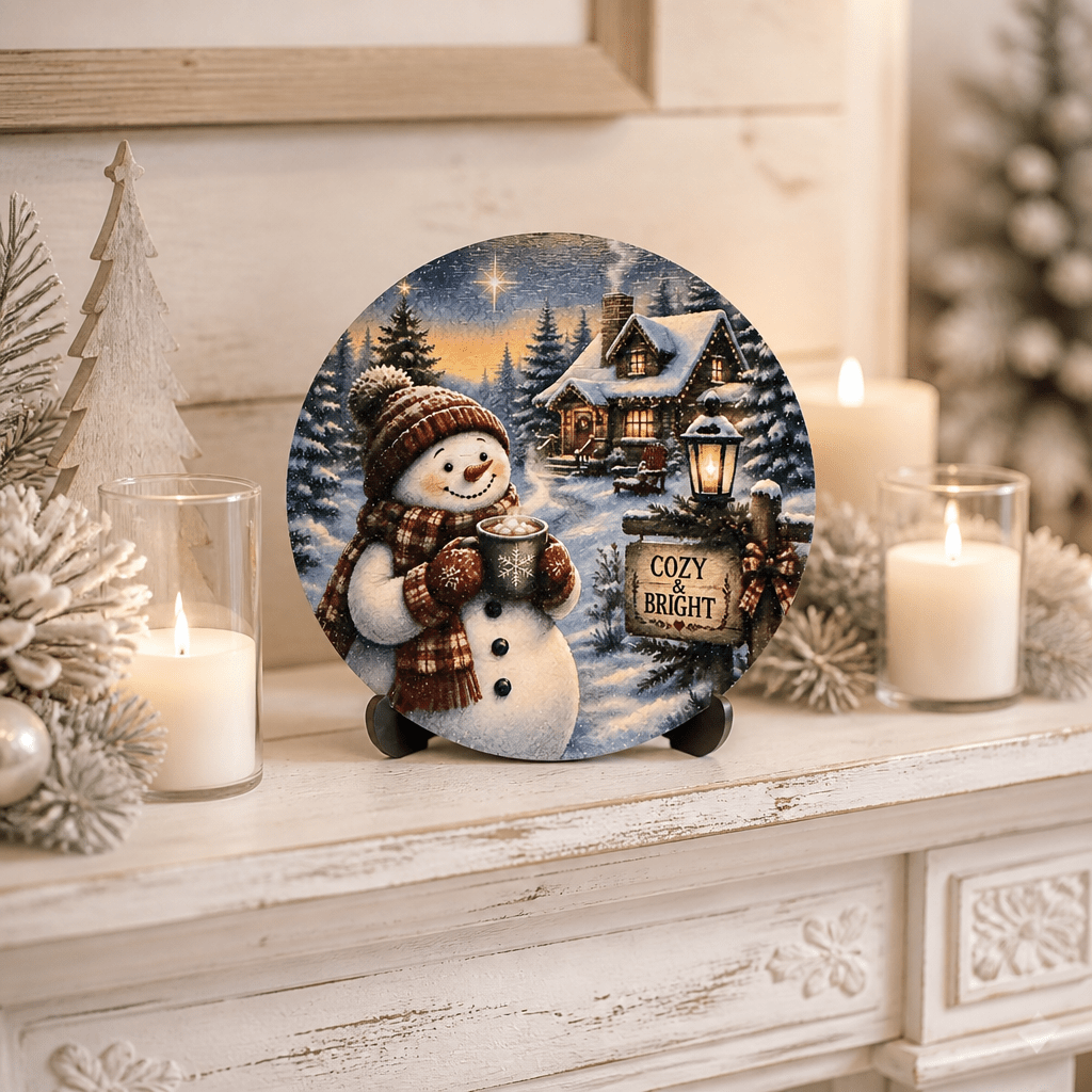 Whimsical Snowman Sign Collection - The Cozy Beam
