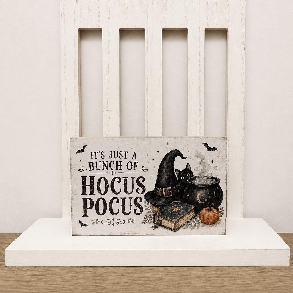 Witch Block Sign Collection - The Cozy Beam