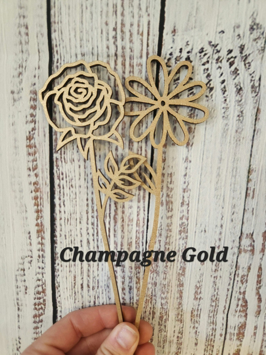 Wood Birth Month Flowers - Forever Flowers - The Cozy Beam