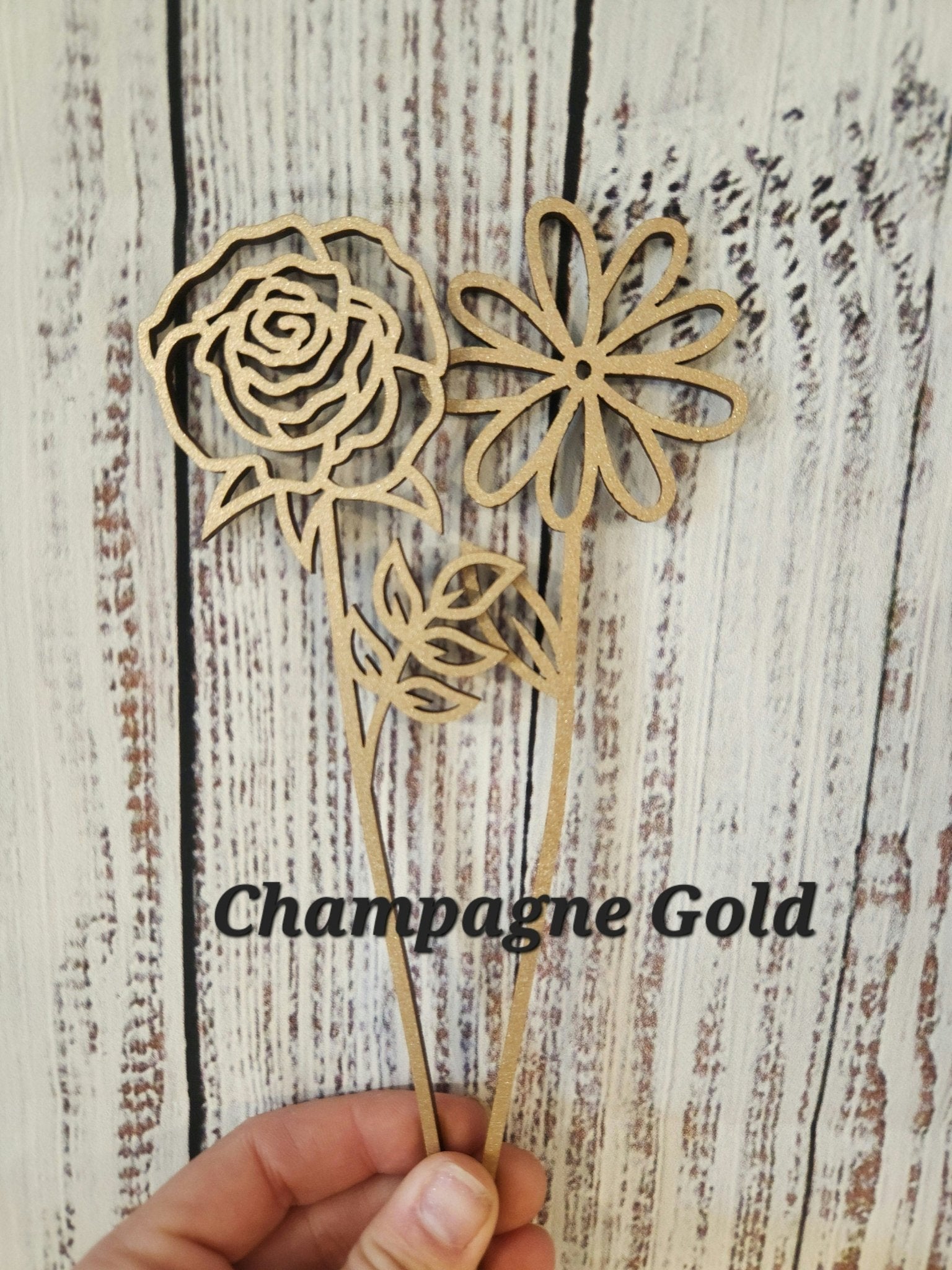 Wood Birth Month Flowers - Forever Flowers - The Cozy Beam