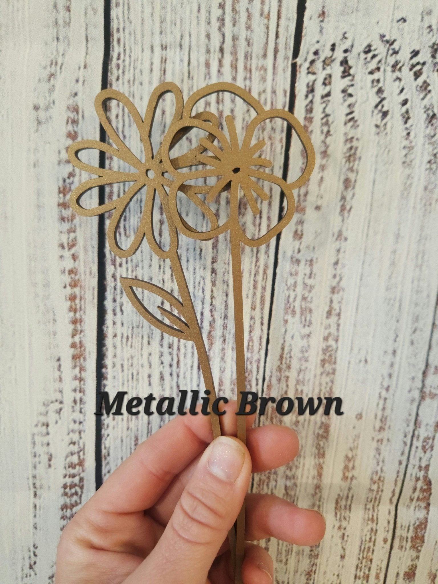 Wood Birth Month Flowers - Forever Flowers - The Cozy Beam